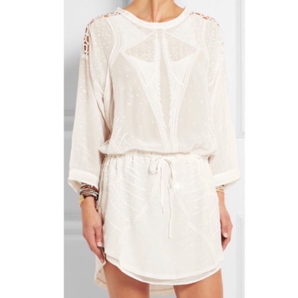 IRO Anita Embroidered Dress size medium